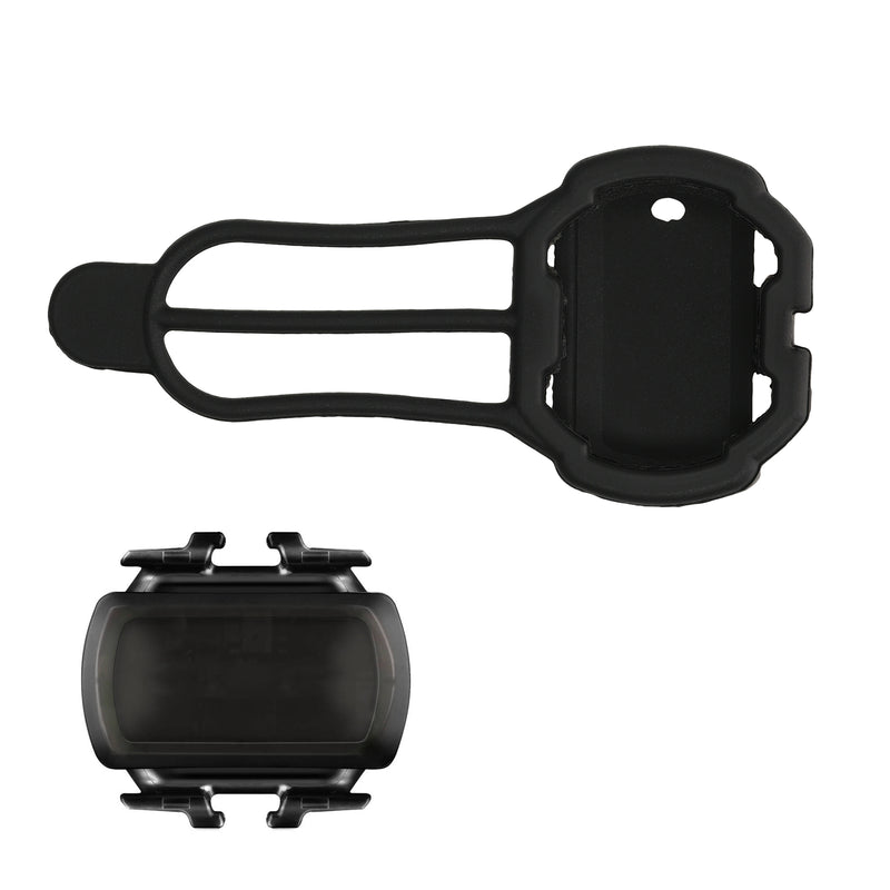 kwmobile Fahrradcomputer Silikonhülle kompatibel mit Garmin Cadence / Bryton / Magene / iGPSPORT Cadence Hülle - Trittfrequenzsensor Schutzhülle - Silikon Case-Cadence-Sensor - Schwarz Schwarz  