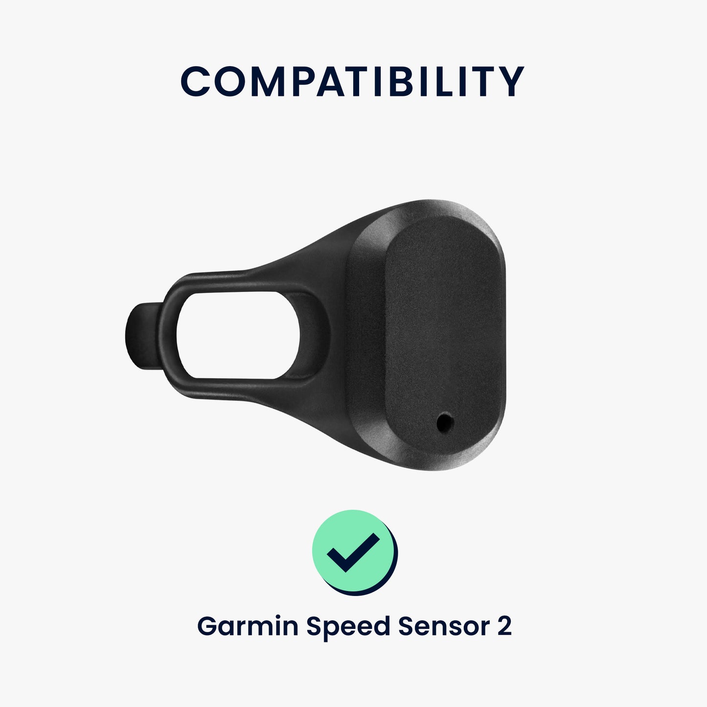 kwmobile Fahrradcomputer Silikonhülle kompatibel mit Garmin Speed Sensor 2 Hülle - Trittfrequenzsensor Schutzhülle - Silikon Case-Cadence-Sensor