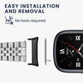 kwmobile Metall Adapter mit 20mm Bandbreite kompatibel mit HONOR Watch 4 (TMA-L19) Uhrenarmband Smartwatch Armband Anschlussadapter Set