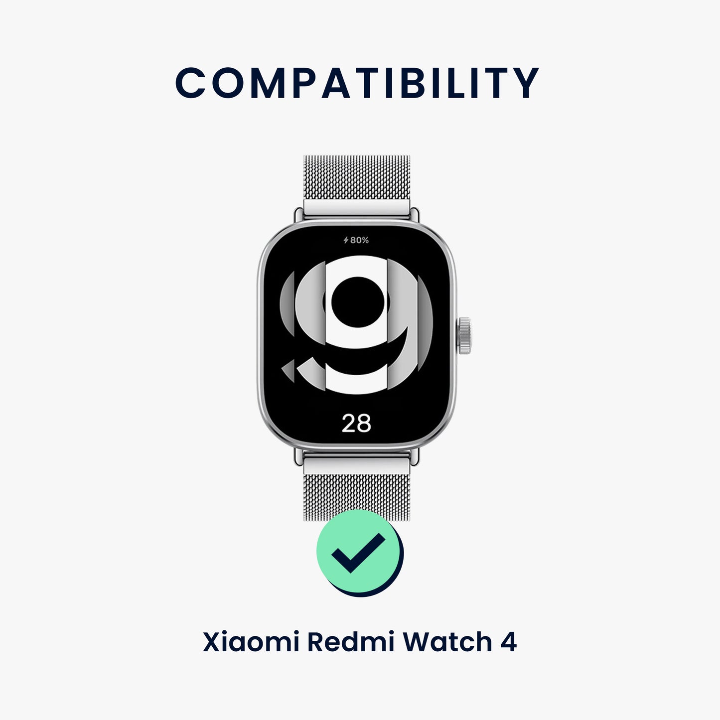 kwmobile Uhrenarmband für Xiaomi Redmi Watch 4 / Watch 5 / Watch 5 eSIM Armband Fitnesstracker Band Set Ersatzarmband Smartwatch