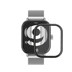 kwmobile Schutzfolie kompatibel mit Xiaomi Redmi Watch 4 Folie Fitness Tracker robuster Displayschutz - Transparent