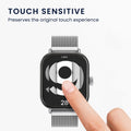 kwmobile Schutzfolie kompatibel mit Xiaomi Redmi Watch 4 Folie Fitness Tracker robuster Displayschutz