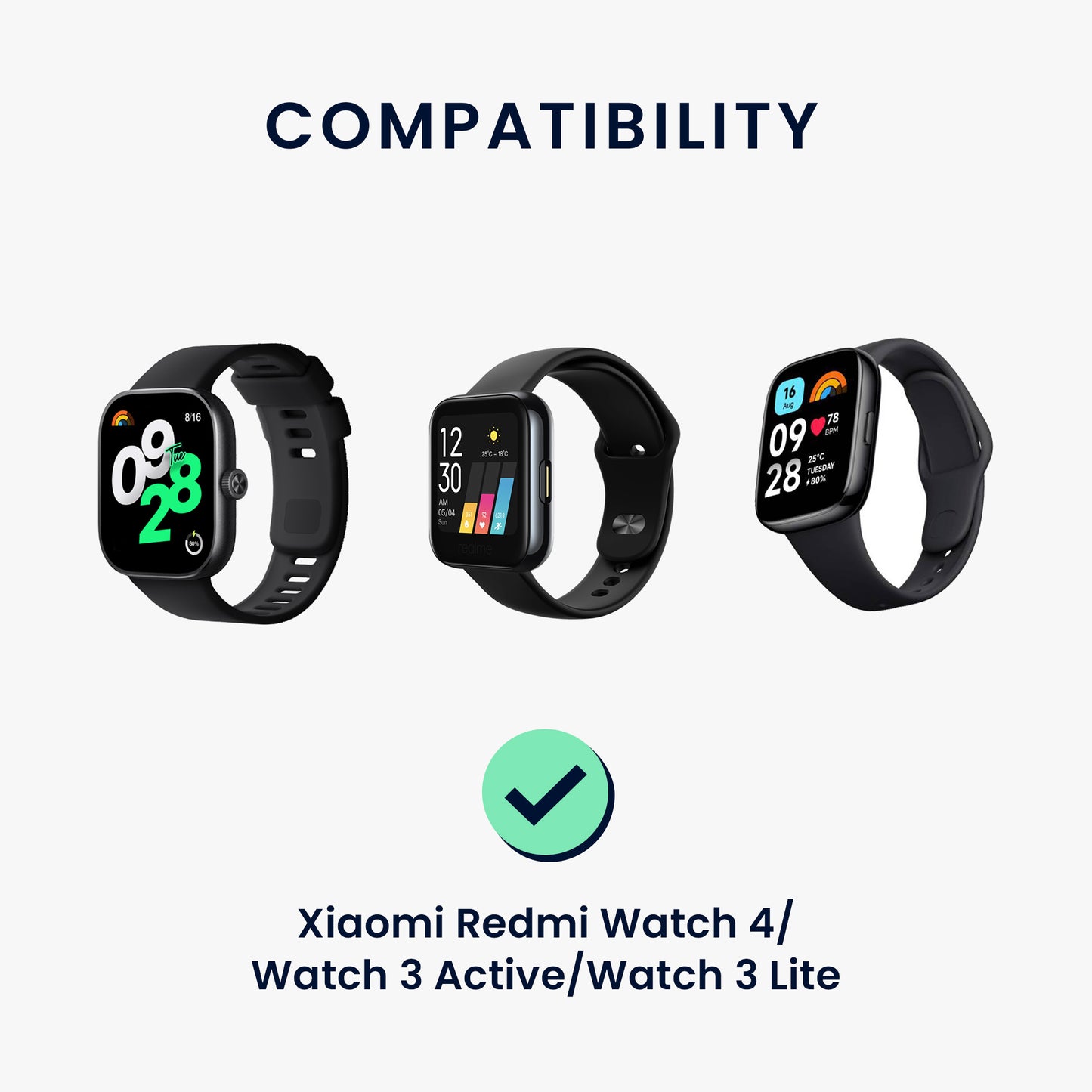 kwmobile USB Kabel Charger kompatibel mit Xiaomi Redmi Watch 4 / Watch 3 Active / Lite / Smart Band 8 / 8 Pro / Band 2 Ladekabel Smart Watch Ersatzkabel Fitnesstracker Aufladekabel