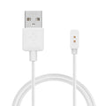 kwmobile USB Kabel Charger kompatibel mit Xiaomi Redmi Watch 4 / Watch 3 Active / Lite / Smart Band 8 / 8 Pro / Band 2 Ladekabel - Smart Watch Ersatzkabel - Fitnesstracker Aufladekabel in Weiß Weiß  