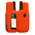 kwmobile Hülle kompatibel mit Garmin Alpha 10 - Schutzhülle für GPS Handgerät in Orange Orange  