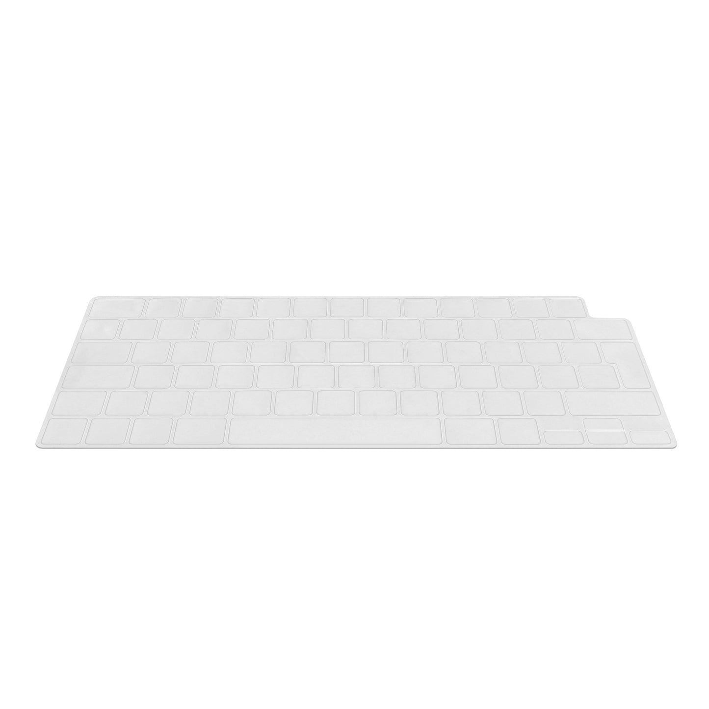 kwmobile Silikon Tastaturschutz für Apple MacBook Pro 16" (2023) M2 A2780 / M3 A2991 - QWERTZ Keyboard Cover Abdeckung - Transparent Transparent  