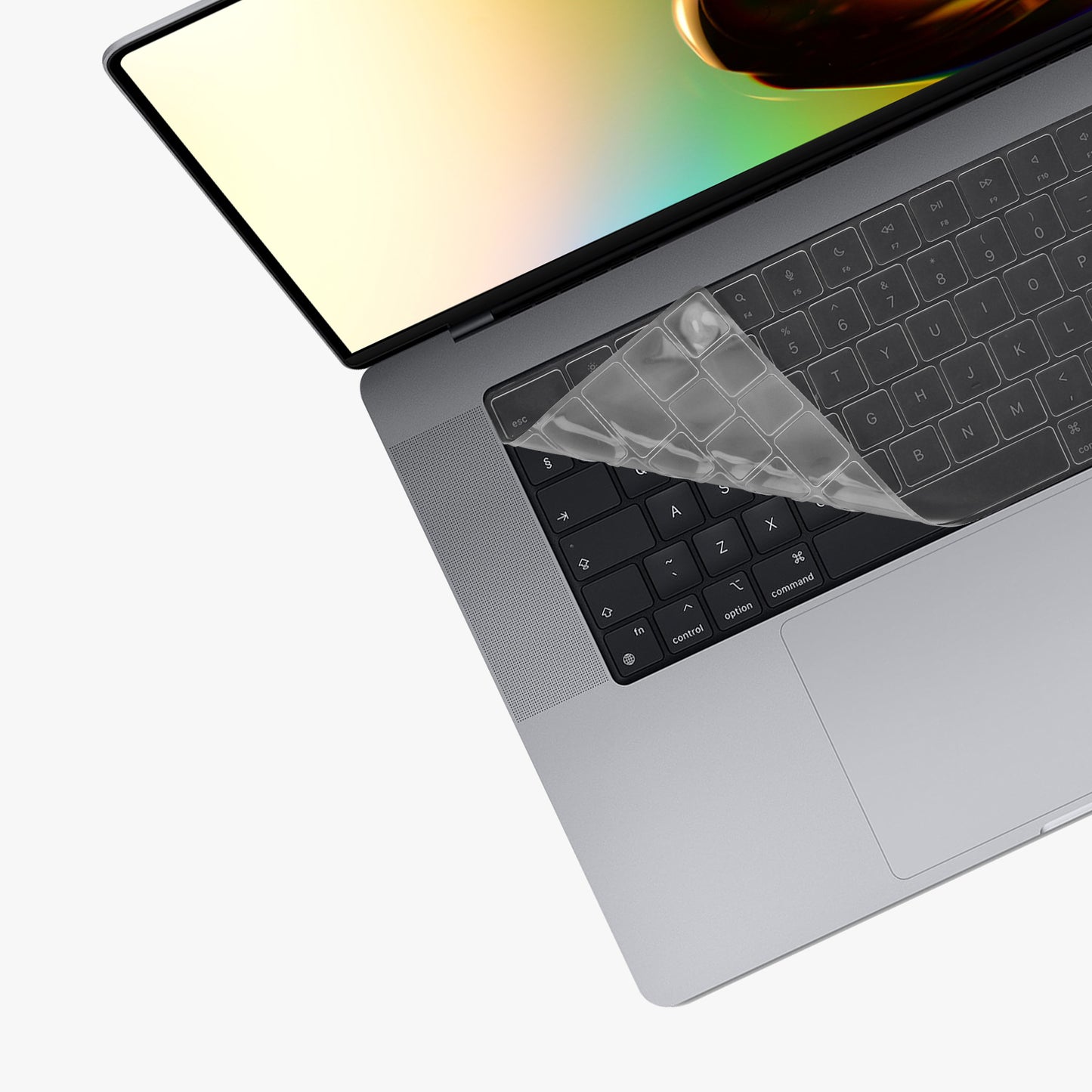 kwmobile Tastaturschutz für Apple MacBook Pro 16" (2023) M2 A2780 / M3 A2991 QWERTZ Keyboard Cover Abdeckung