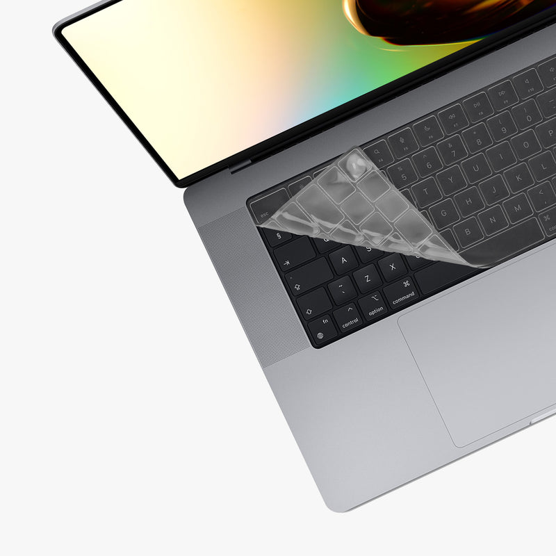 kwmobile Tastaturschutz für Apple MacBook Pro 16" (2023) M2 A2780 / M3 A2991 QWERTZ Keyboard Cover Abdeckung