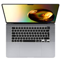 Silikon Tastaturschutz QWERTY (Spanien) kompatibel mit Apple MacBook Pro 16" (2023) M2 A2780 / M3 A2991