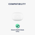 kwmobile Hülle kompatibel mit Xiaomi Redmi Buds 5 Pro Kopfhörer Case TPU Cover Schutzhülle