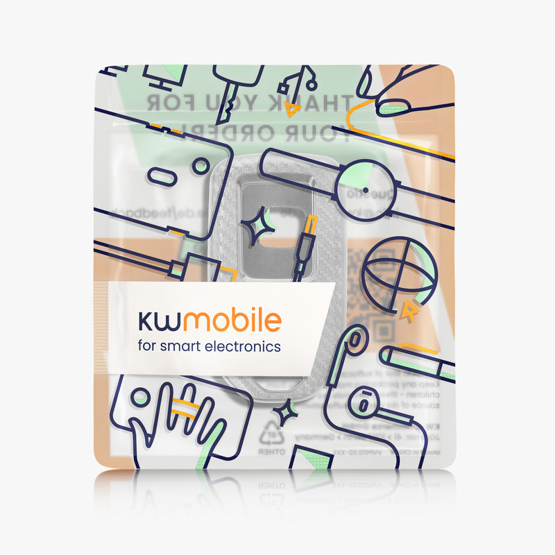 kwmobile Autoschlüssel Hülle kompatibel mit Honda 3-Tasten CRV CRIDER Jade XRV VEZEL