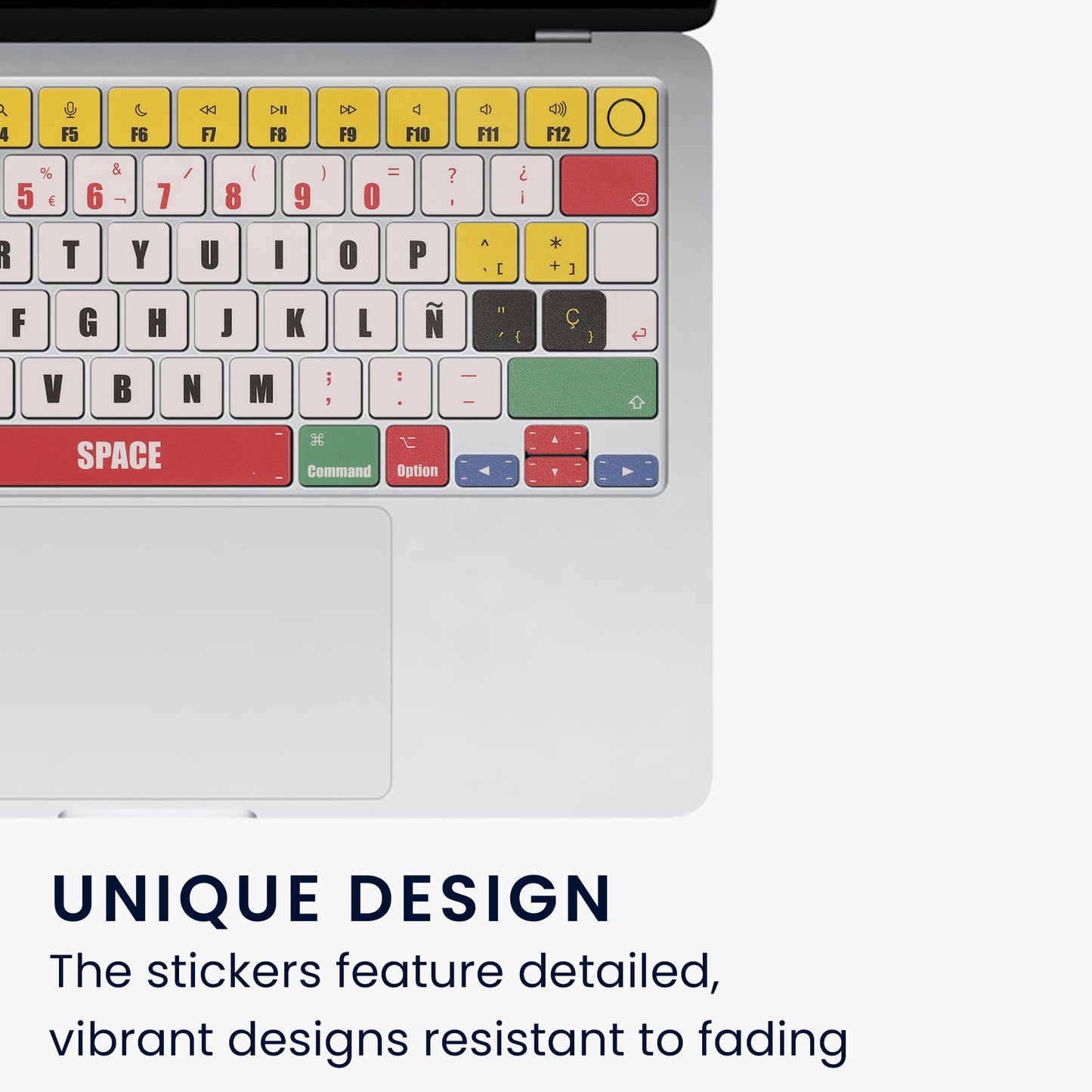 DE QWERTZ Tastatur Sticker