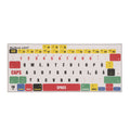 kwmobile Tastatur Aufkleber kompatibel mit Apple MacBook Air 13 M1 (A2337) Keyboard Sticker - Farb-Aufkleber für Deutsche QWERTZ Tastatur - Mehrfarbig Mehrfarbig  [dsg01]