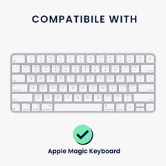kwmobile Tastatur Aufkleber Englisch kompatibel mit Apple Magic Keyboard Wireless Keyboard Sticker - [dsg02] - Sonstiges