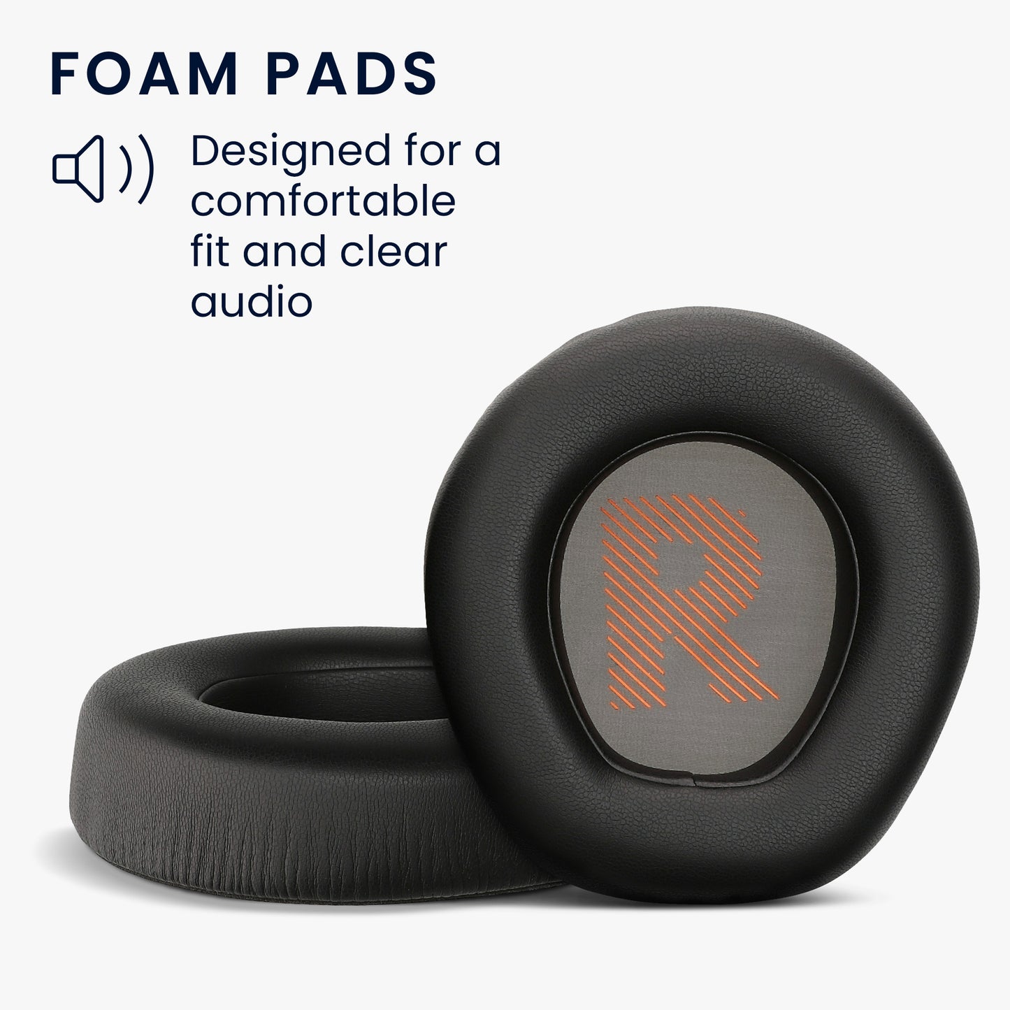 kwmobile Ohr Polster für JBL Quantum 300 Kopfhörer Ersatzteile Over Ear Headphones
