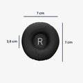 kwmobile Ohr Polster für Philips H4205 Kopfhörer Ersatzteile Over Ear Headphones