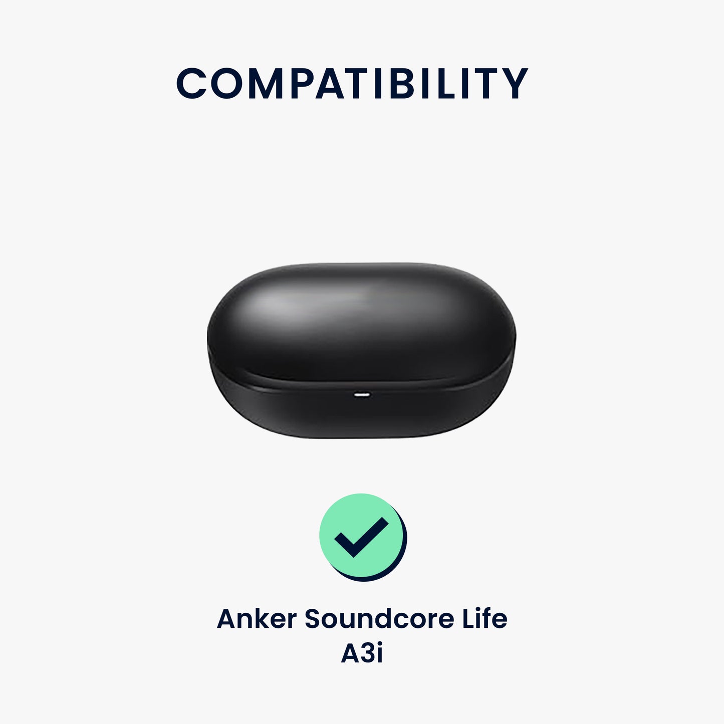 kwmobile Hülle kompatibel mit Anker Soundcore Life A3i Kopfhörer