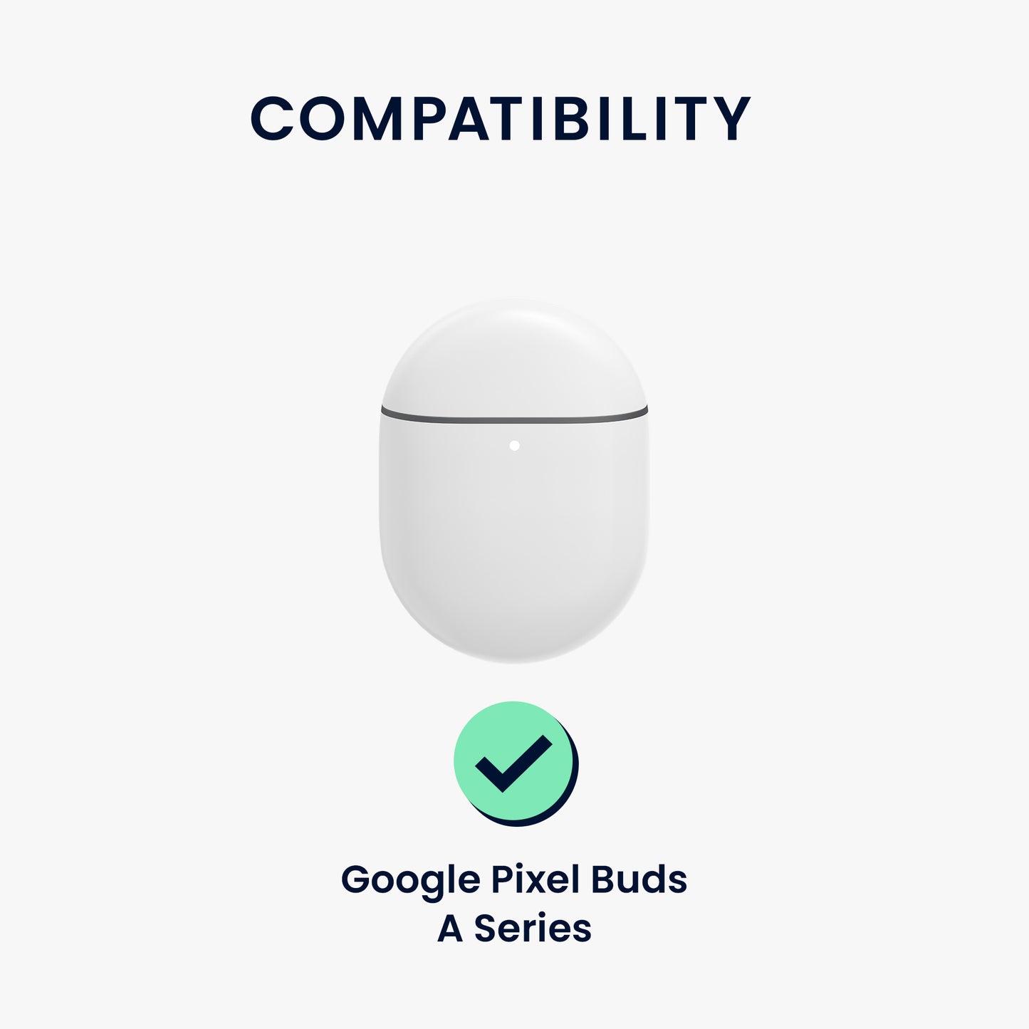kwmobile Hülle kompatibel mit Google Pixel Buds A Series Hülle - Kopfhörer Case - Schutzhülle