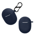 kwmobile Hülle kompatibel mit Google Pixel Buds A Series Hülle - Kopfhörer Case - TPU Silikon Cover - Schutzhülle in Dunkelblau Dunkelblau  