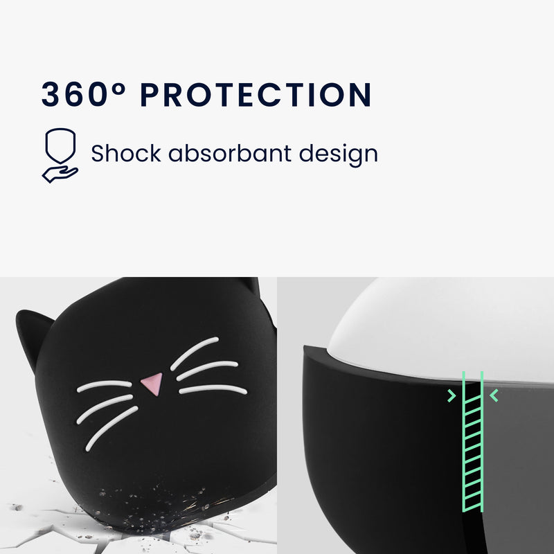Silikon Hülle für Samsung Galaxy Buds FE Katze