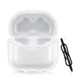kwmobile Hülle für JBL Tune Flex Case - TPU Silikon Schutzhülle - Kopfhörer Cover - Transparent Transparent  