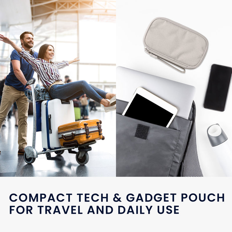 kwmobile Powerbank Schutzhülle kompatibel mit Anker PowerCore 20000 / 20100 / 10000 / 13000 mAh Hülle - Case Tasche für mobiles Ladegerät - 17,5 x 8 cm Innenmaße
