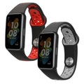 kwmobile Uhrenarmband für Huawei Band 6 & 6 Pro / Honor Band 7 & 6 Armband Fitnesstracker Band Set Ersatzarmband Smartwatch