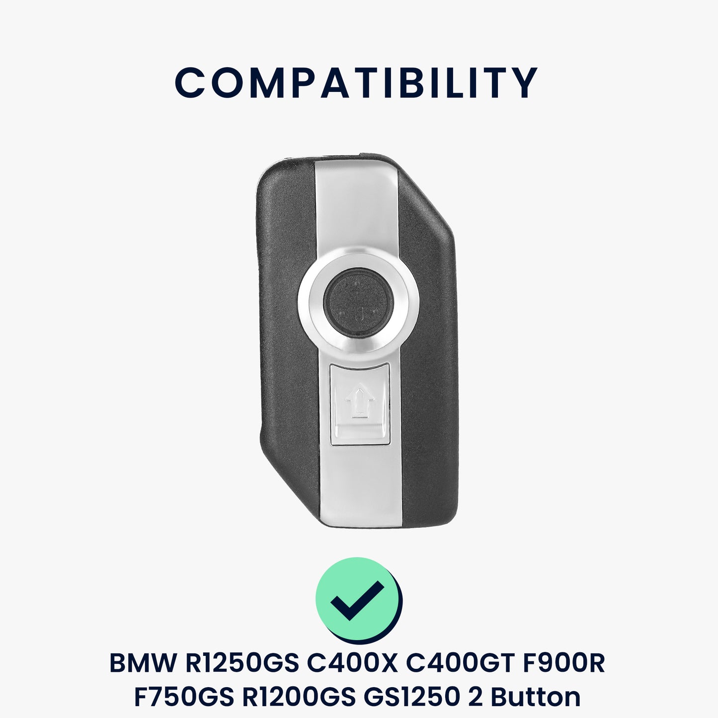 kwmobile Motorradschlüssel Schutzhülle kompatibel mit BMW R1250GS C400X C400GT F900R F750GS R1200GS GS1250 Hülle für Motorräder