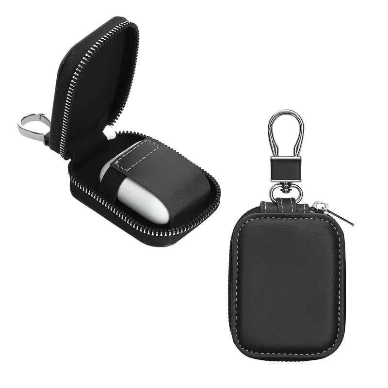 kwmobile In-Ear Kopfhörer Case kompatibel mit in-ear Headphones Hülle - Headphones Schutzhülle aus Kunstleder - Innenmaße 6 x 5 cm