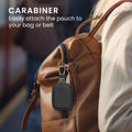 kwmobile In-Ear Kopfhörer Case kompatibel mit in-ear Headphones Hülle - Headphones Schutzhülle aus Kunstleder - Innenmaße 6 x 5 cm
