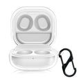 kwmobile Hülle für Samsung Galaxy Buds FE Case - TPU Silikon Schutzhülle - Kopfhörer Cover - Transparent Transparent  
