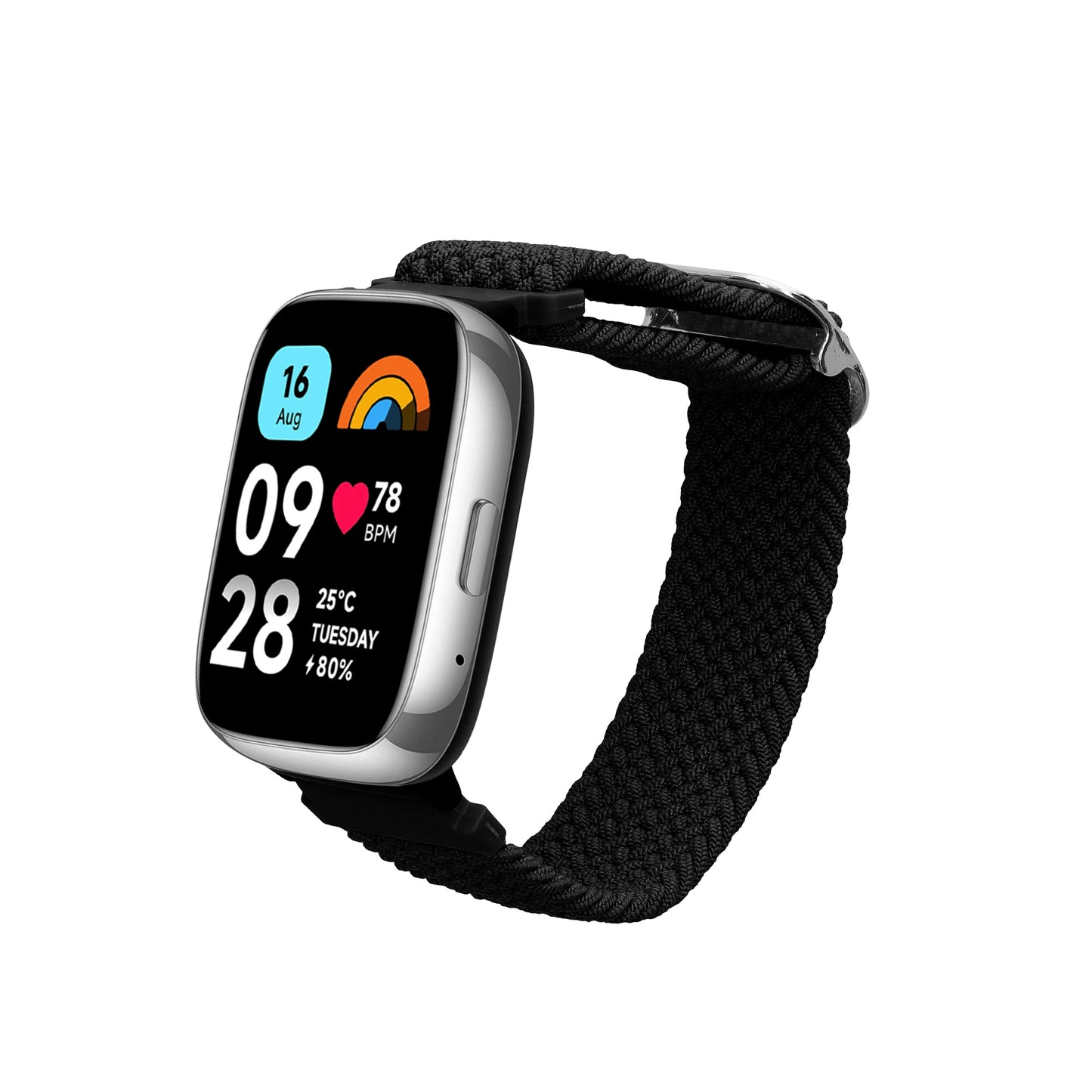 kwmobile Armband kompatibel mit Xiaomi Redmi Watch 3 Active Fitnesstracker Sportarmband Band - Innenmaße von 14 - 22 cm