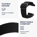kwmobile Armband kompatibel mit Xiaomi Redmi Watch 3 Active Fitnesstracker Sportarmband Band - Innenmaße von 14 - 22 cm