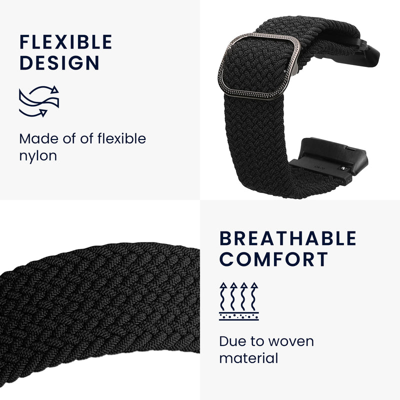 kwmobile Armband kompatibel mit Xiaomi Redmi Watch 3 Active Fitnesstracker Sportarmband Band - Innenmaße von 14 - 22 cm