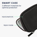 kwmobile Hülle kompatibel mit Crucial X10 Pro SSD / Crucial X9 Pro SSD SSD Festplatte Case Tasche für portable SSD Tragetasche mit Schlaufe
