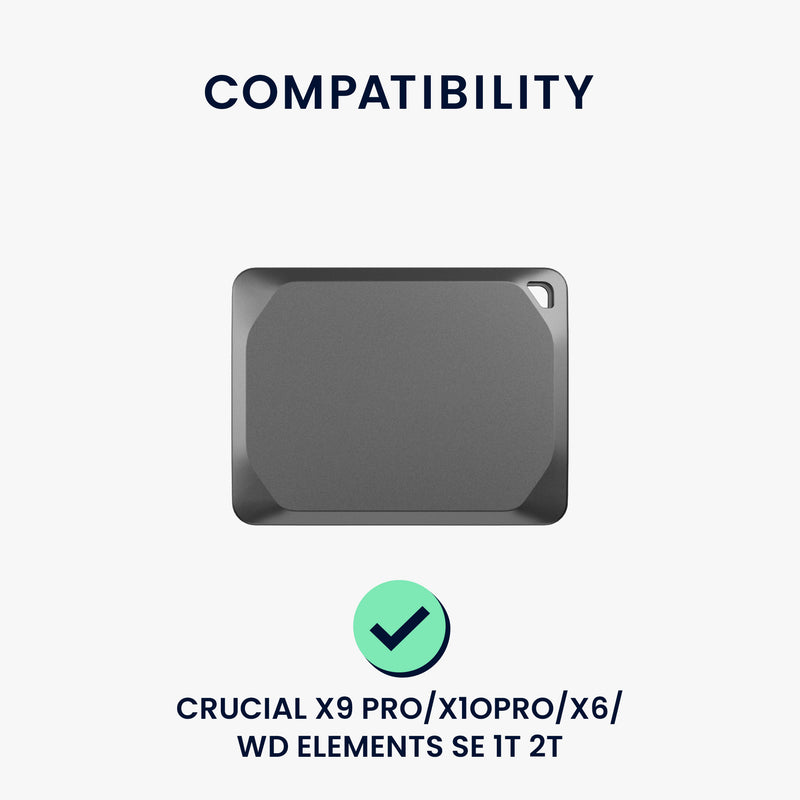 Tasche für Crucial X9 Pro / X10PRO / X6 / WD Elements SE 1T 2T