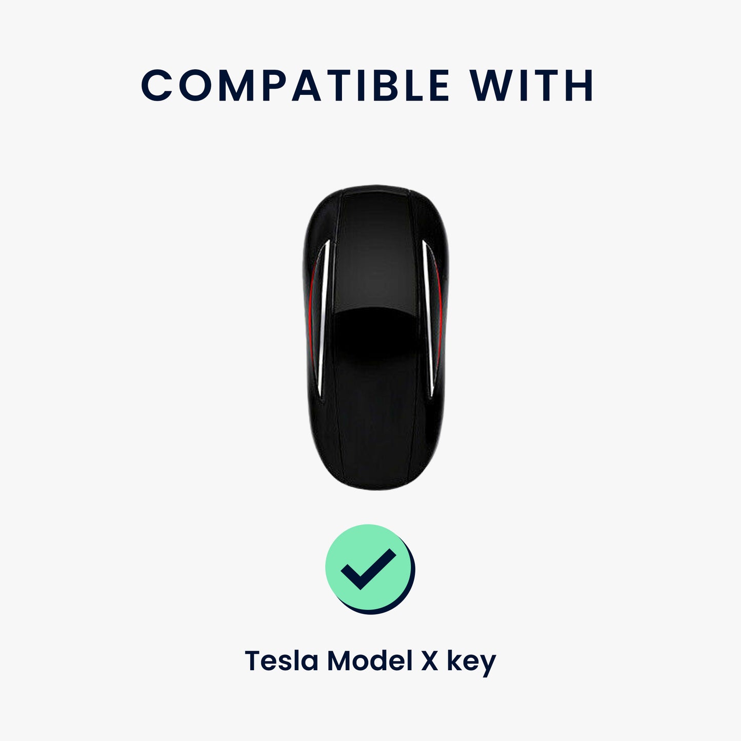 Hülle für Tesla Model X Autoschlüssel