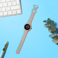 kwmobile Sportarmband kompatibel mit Google Pixel Watch 2 / Pixel Watch 1 - Armband für Fitnesstracker - mit Schutz Bumper