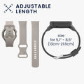 kwmobile Sportarmband kompatibel mit Google Pixel Watch 2 / Pixel Watch 1 - Armband für Fitnesstracker - mit Schutz Bumper