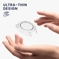 kwmobile Glas Hülle für Xiaomi Watch S3 Schutzhülle Fullbody Fitnesstracker Case Set