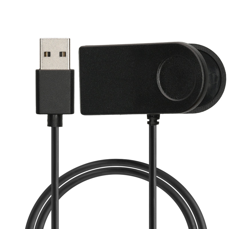kwmobile kompatibel für GolfBuddy Aim W12 USB Ladekabel - Charger für Smart Watch - Fitnesstracker Ersatzkabel Schwarz  