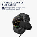 kwmobile kompatibel für GolfBuddy Aim W12 USB Ladekabel Charger für Smart Watch Fitnesstracker Ersatzkabel