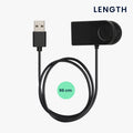 kwmobile kompatibel für GolfBuddy Aim W12 USB Ladekabel Charger für Smart Watch Fitnesstracker Ersatzkabel
