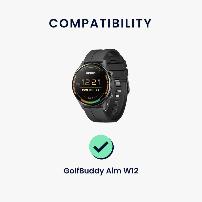 kwmobile kompatibel für GolfBuddy Aim W12 USB Ladekabel Charger für Smart Watch Fitnesstracker Ersatzkabel