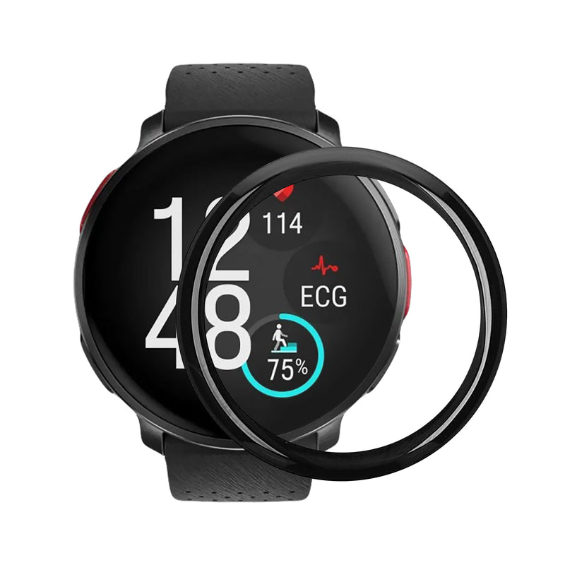 kwmobile Displayschutzfolie kompatibel mit Polar Vantage V3 Folie Schutzfolie für Fitness Tracker robuster Displayschutz