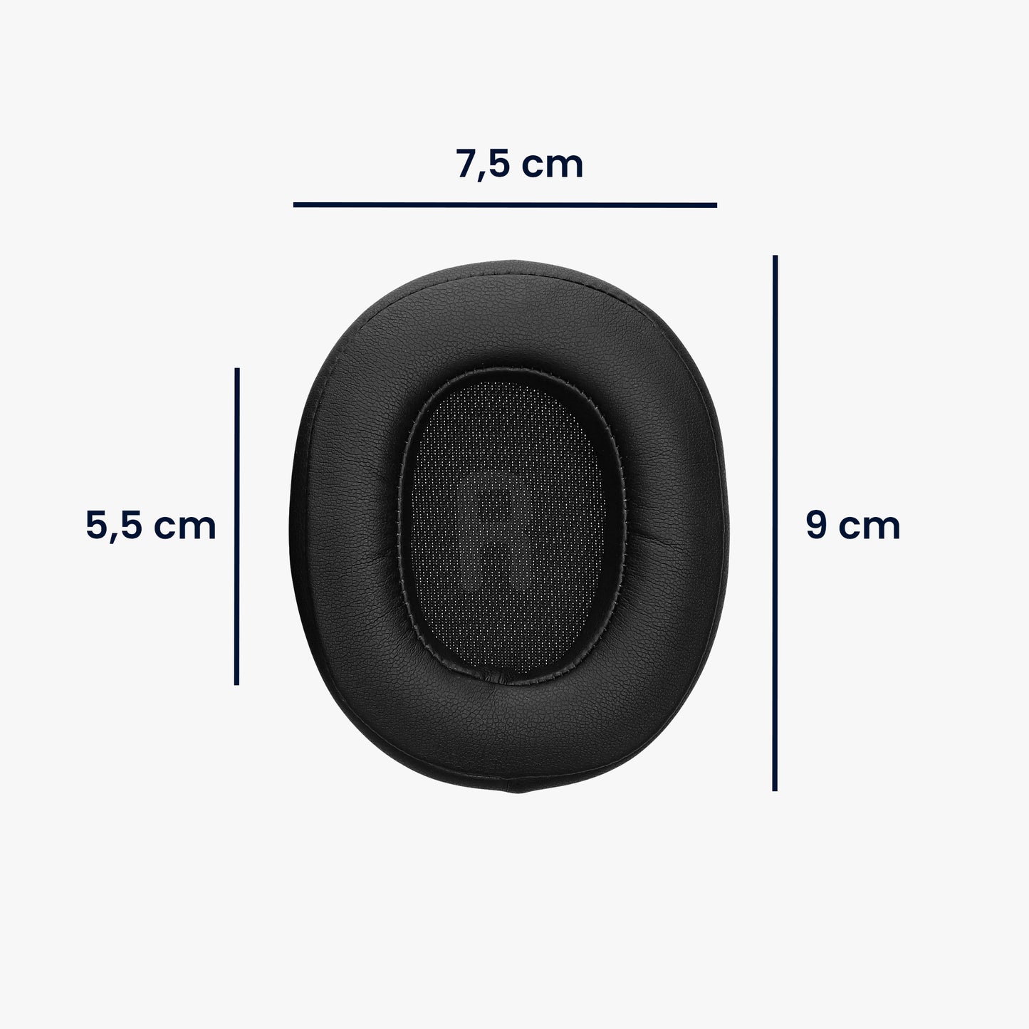kwmobile Ohr Polster für JBL Tune 770NC / 770 / 720BT / 720 Ohrpolster Ersatz Kopfhörer Ersatzteile Over Ear Headphones