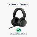 kwmobile Ohr Polster für Microsoft Xbox Wireless Kopfhörer Ersatzteile Over Ear Headphones