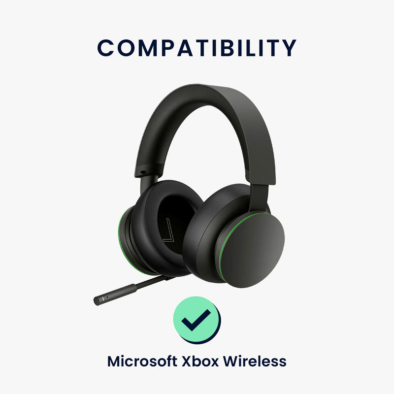 kwmobile Ohr Polster für Microsoft Xbox Wireless Kopfhörer Ersatzteile Over Ear Headphones