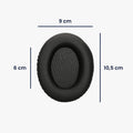 kwmobile Ohr Polster für HyperX Cloud Stinger Ohrpolster Ersatz Kopfhörer Ersatzteile Kopfhörer Ersatzpolster Over Ear Headphones