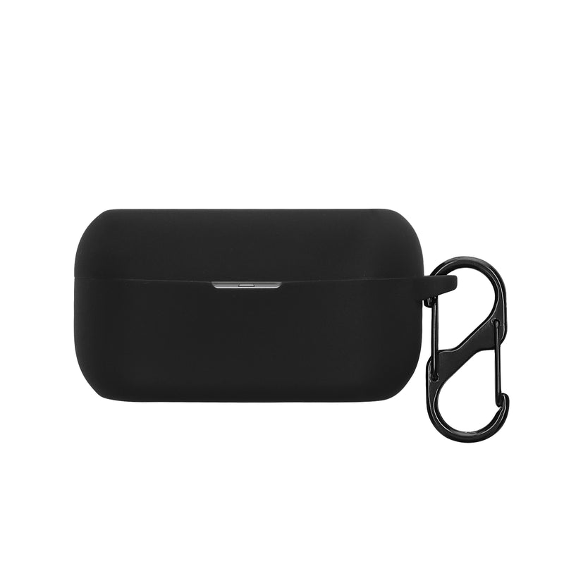 kwmobile Hülle kompatibel mit Technics EAH-AZ60M2 Kopfhörer - Silikon Schutzhülle Etui Case Cover Schoner in Schwarz Schwarz  